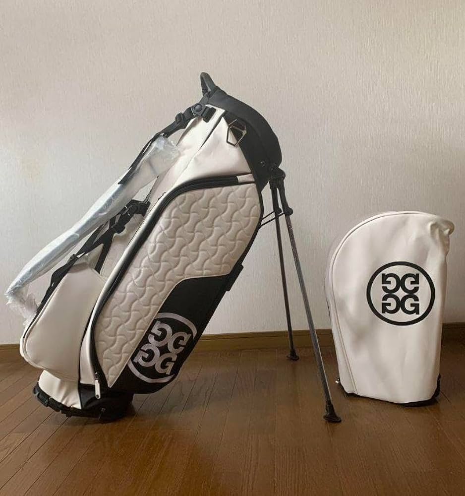 G/FORE スカル スタンドキャディバッグ ブラック＆ホワイト G/FORE スカル スタンドキャディバッグ ブラック＆ホワイト
